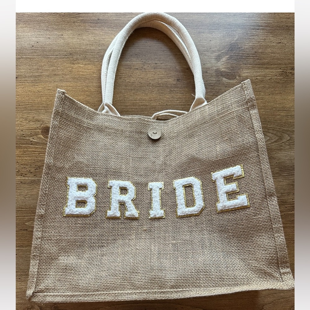 BRIDE beach bag